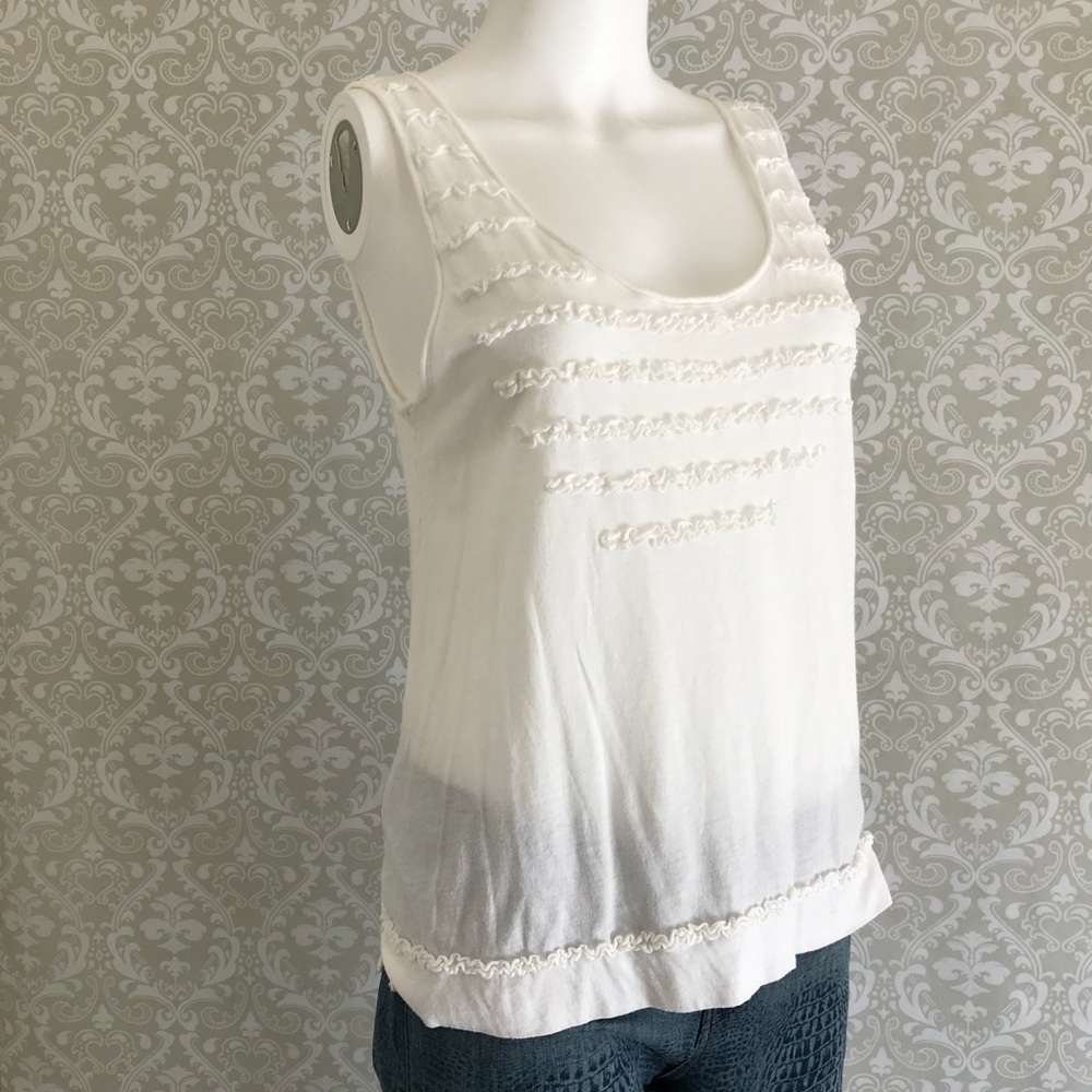 Cute Marc Jacobs ruffle tank top - Picture 1 of 7
